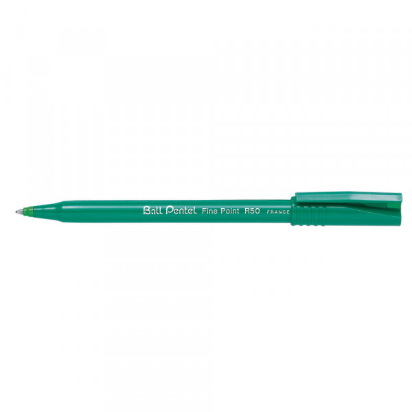 Tintenroller Pentel Ball Pentel R50, 0,4 mm grün