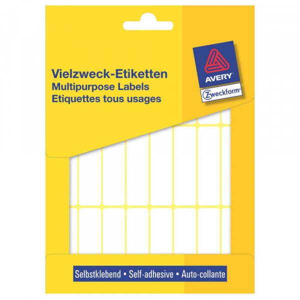 Adressetiketten Zweckform 3336, für Schreibgeräte, 50x14mm