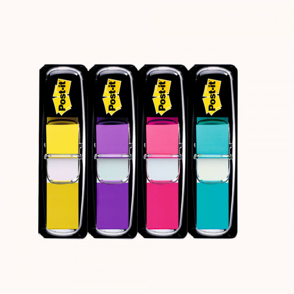 Haftmarker Post-it Tape Flags Index Mini 683-4AB, Leuchtfarben