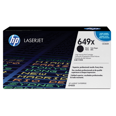 HP Lasertoner CE260X Nr. 649X