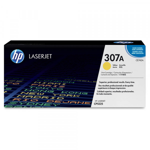 HP Lasertoner CE742A Nr. 307A