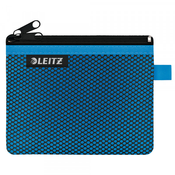 Kleinkrambeutel Leitz WOW Traveller Zip-Beutel S A6 4011, blau