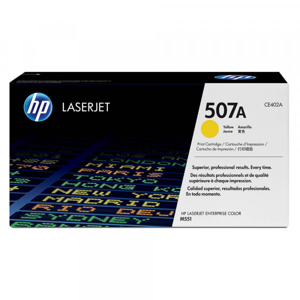 HP Lasertoner CE402A Nr. 507A