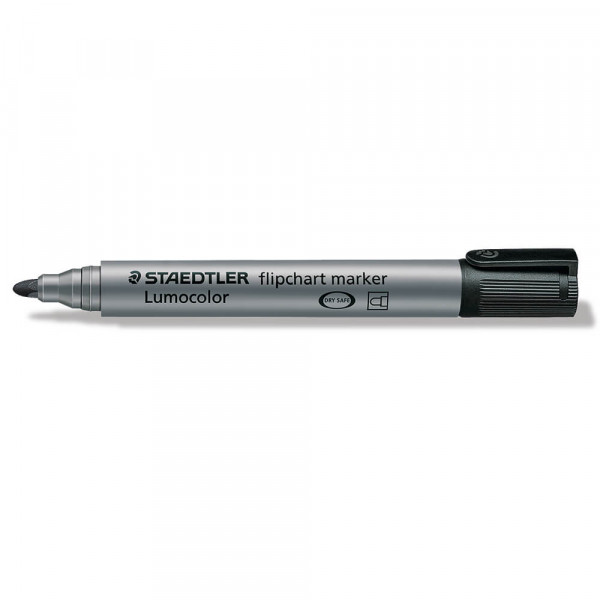 Flipchartmarker Staedtler flipchart marker 356, ohne Auslaufen schwarz