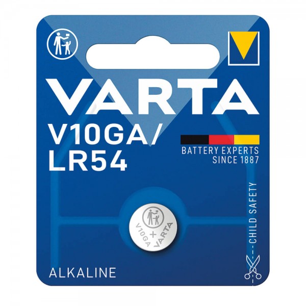 Knopfzellen Varta Alkaline Special V10GA/LR54 Typ 4274 Blister
