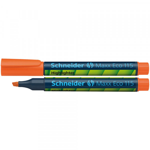 Textmarker Schneider Maxx 115, 1-4mm orange
