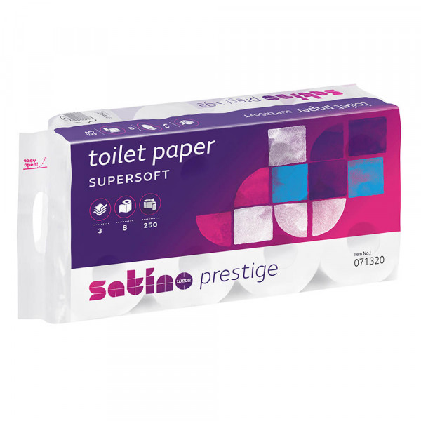 Toilettenpapier Satino by WEPA Prestige 3-lagig 071321