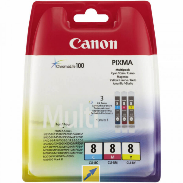 Canon Tintenpatrone CLI-521CMY