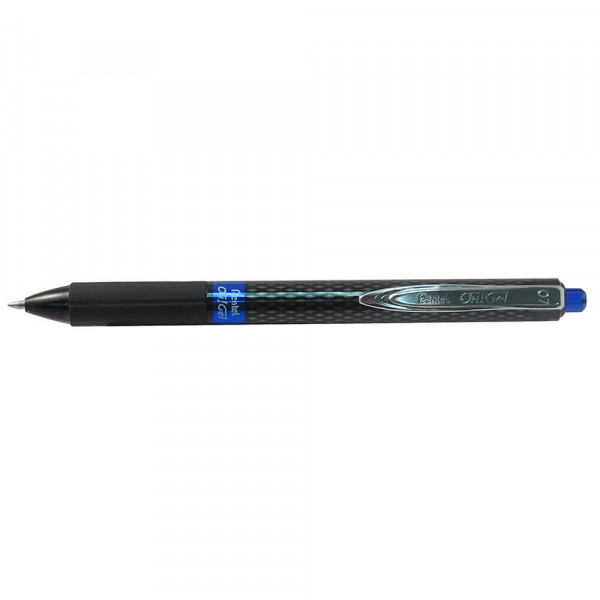 Gelschreiber Pentel Oh!Gel K497, Carbonoptik blau