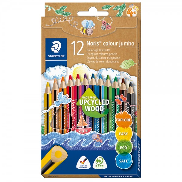 Buntstifte Staedtler Noris color Jumbo 188 C12