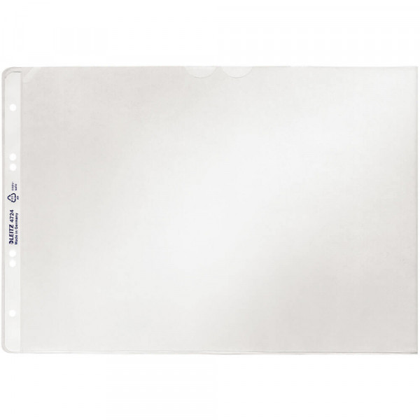 Prospekthüllen Leitz 4724, A4 quer, 130my, genarbt