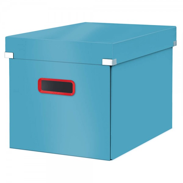 Aufbewahrungsbox Leitz Cube Click & Store Cosy 5347 blau