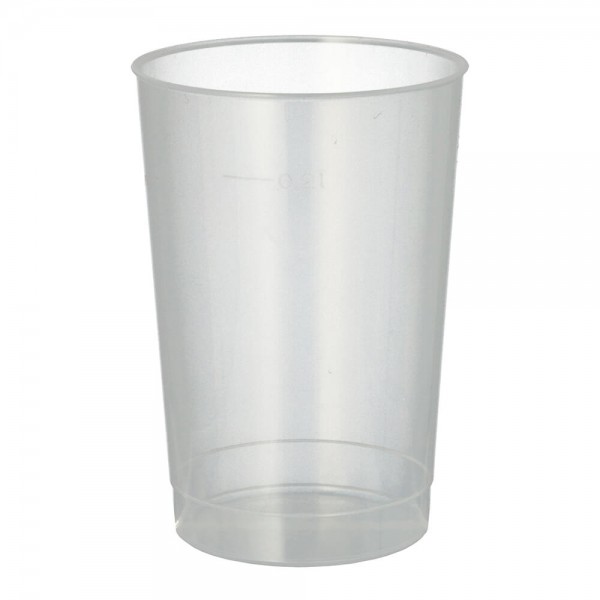 Plastikbecher Papstar Mehrwegbecher 16135