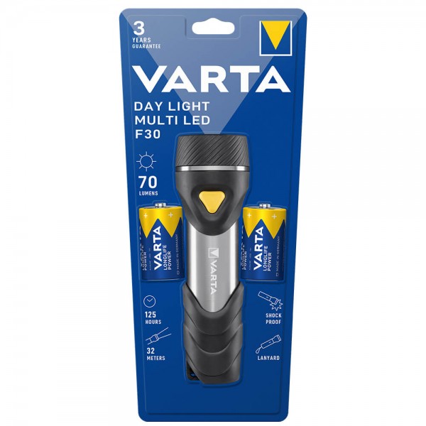 Taschenlampe Varta Day Light Multi LED F30 17612 Blister