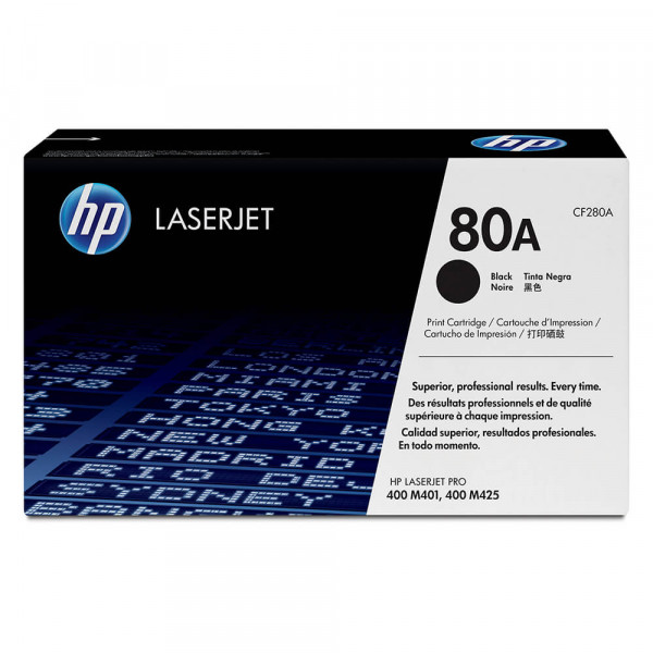HP Lasertoner CF280A Nr. 80A