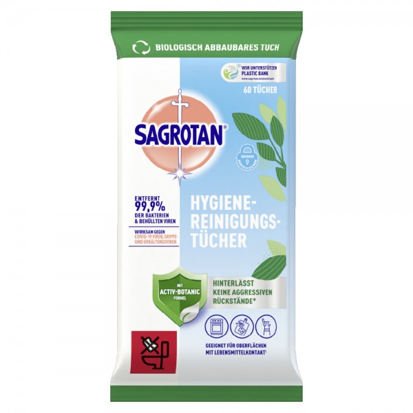 Hygienereinigungstücher Sagrotan Hygiene-Reinigungstücher