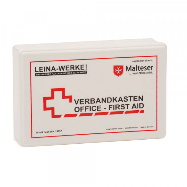 Leina Verbandkasten OFFICE First Aid 20007, nach DIN 13157, für Betriebe