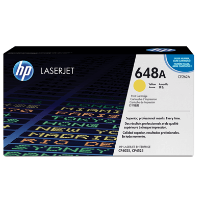 HP Lasertoner CE262A Nr. 648A