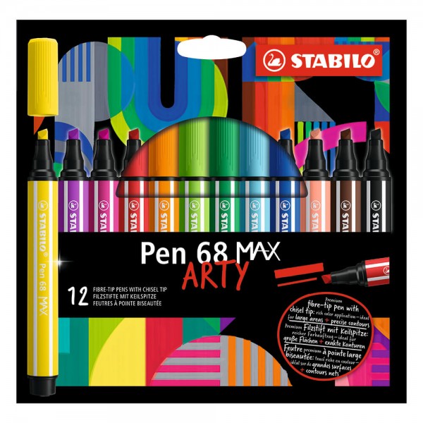 Fasermaler STABILO Pen 68 MAX ARTY 768/12-21