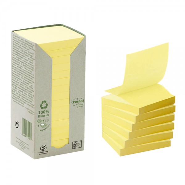 Haftnotizen Post-it Recycling Z-Notes Tower R330-1T