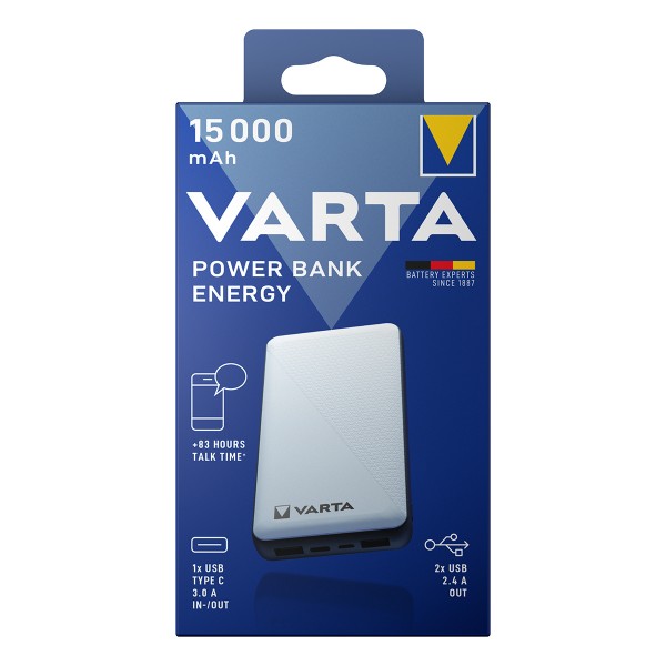 Powerbank Varta 57977 Power Bank Energy 15.000 Verpackung
