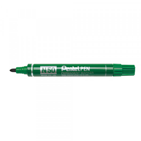 Permanentmarker Pentel N50, 2mm grün