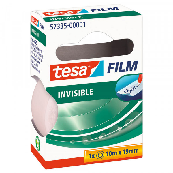 Klebefilm Tesa matt beschriftbar 57335-00001-00, 19mmx10m Verpackung