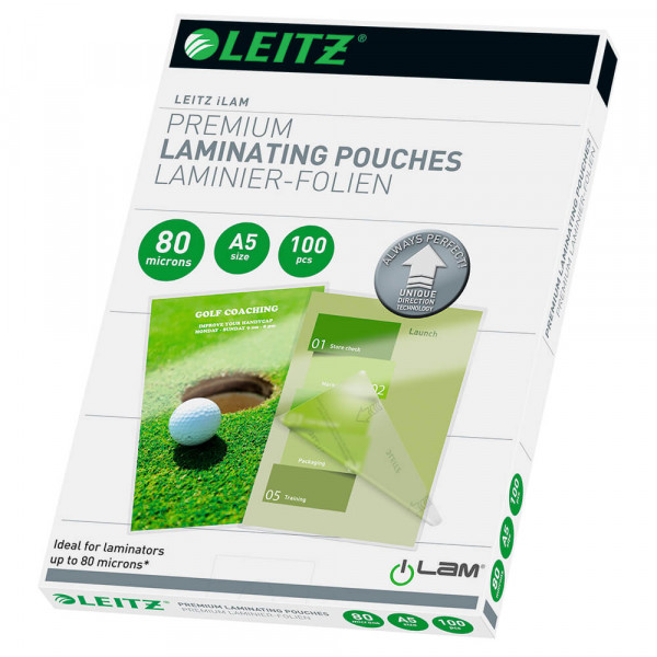 Laminierfolien Leitz iLAM UDT A5 7492