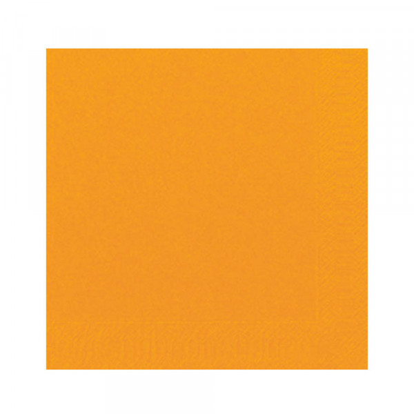 Servietten Duni 33x33cm orange