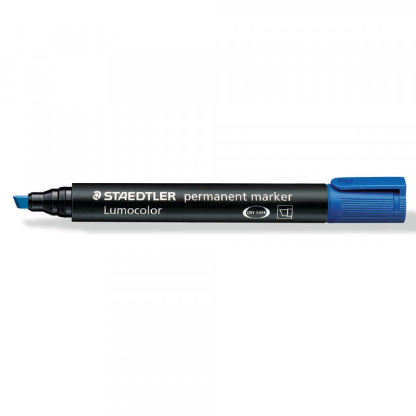 Permanentmarker Staedtler Lumocolor 350, nachfüllbar blau