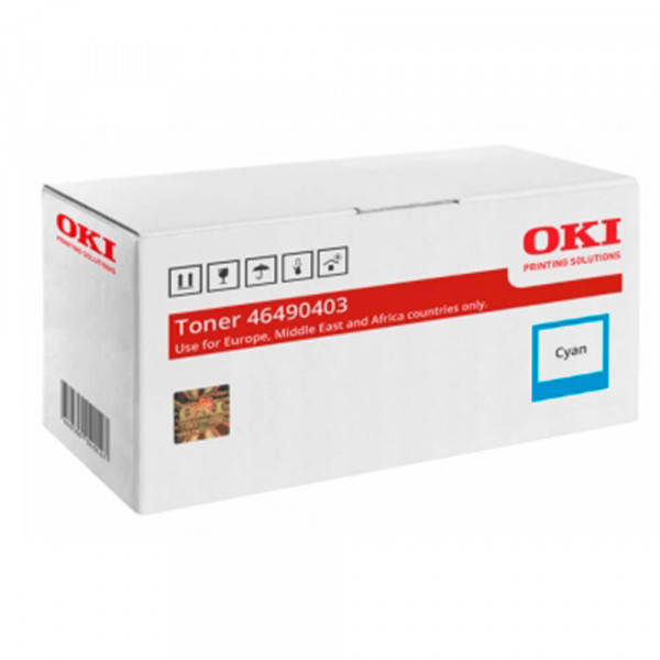 OKI Lasertoner 464904 cyan
