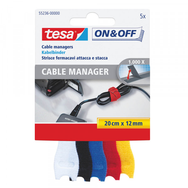 Kabelbündler Tesa Cable Manager Small 55236