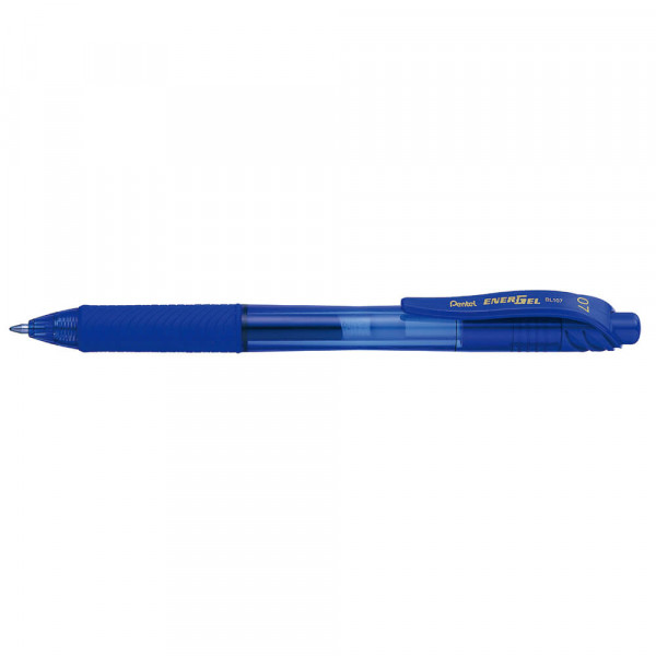 Gelschreiber Pentel EnerGel X BL107, für Linkshänder blau