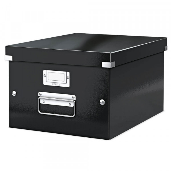 Ablagebox Leitz Click & Store WOW 6044, für A4 schwarz