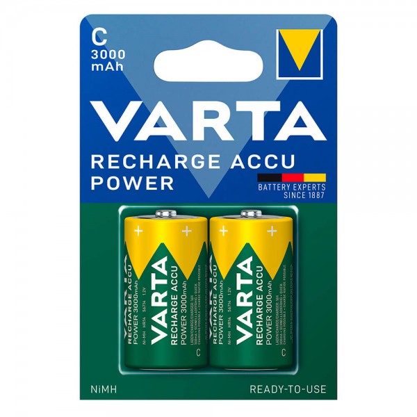 Akkus Varta Recharge Accu Power Ready2Use Baby (C) Packung