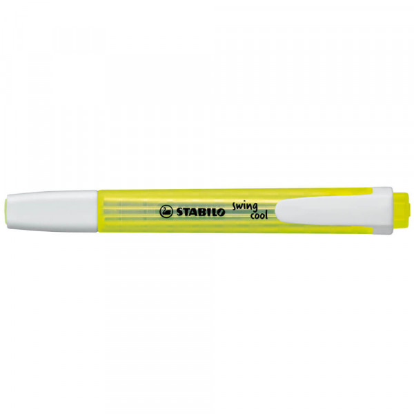 Textmarker STABILO Swing cool 275, 1-4mm, Keilspitze gelb