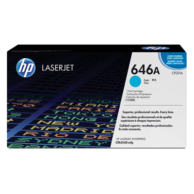 HP Lasertoner CF031A Nr. 646A