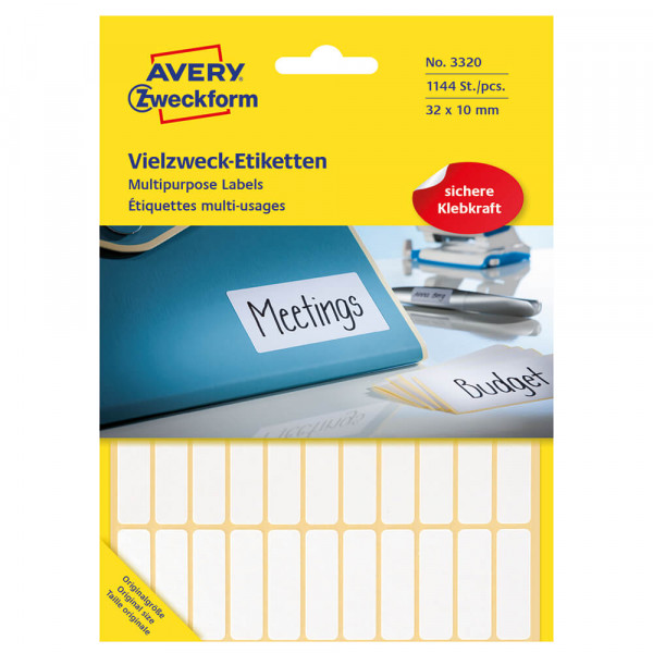 Etiketten Zweckform 3320 32x10mm