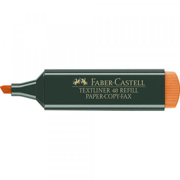 Textmarker Faber-Castell Textliner 1548, nicht schmierend orange