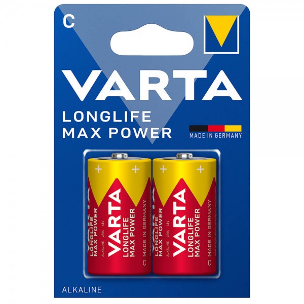 Batterien Varta Longlife MAX Power Baby (C) Verpackung