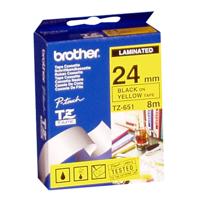 Schriftbänder Brother TZe-651