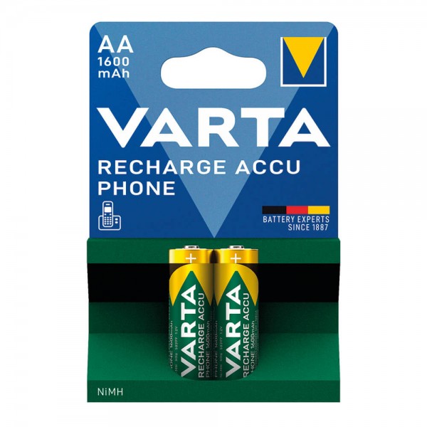 Akkus Varta Recharge Accu Phone Mignon (AA) Blister