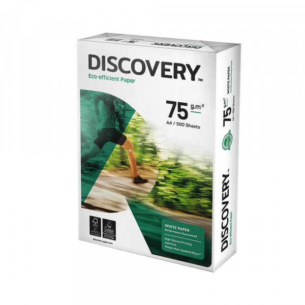 Kopierpapier Discovery 75, A4, weiß, gelocht