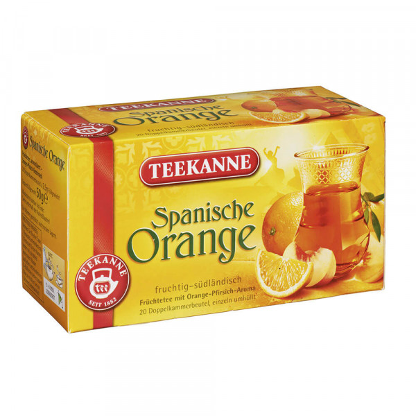 Tee Teekanne Spanische Orange
