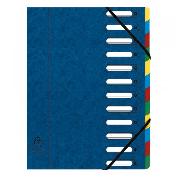Ordnungsmappe Exacompta Harmonika blau