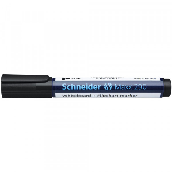 Boardmarker Schneider Maxx 290, 2-3mm schwarz