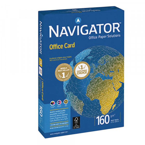 Kopierpapier Navigator Office Card, A4, weiß, 160g/m²