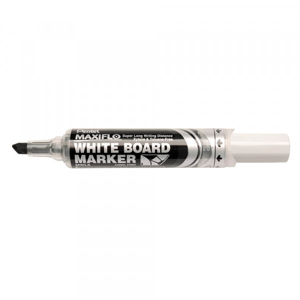 Boardmarker Pentel MWL6S Maxiflo, Tintenflussregulierung schwarz