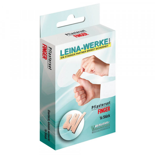 Erste Hilfe Pflasterset Leina-Werke Finger 75403