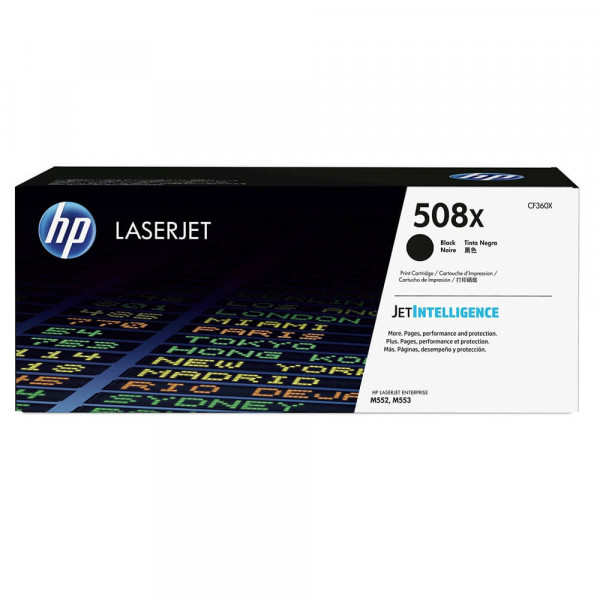 HP Lasertoner CF360X Nr. 508X